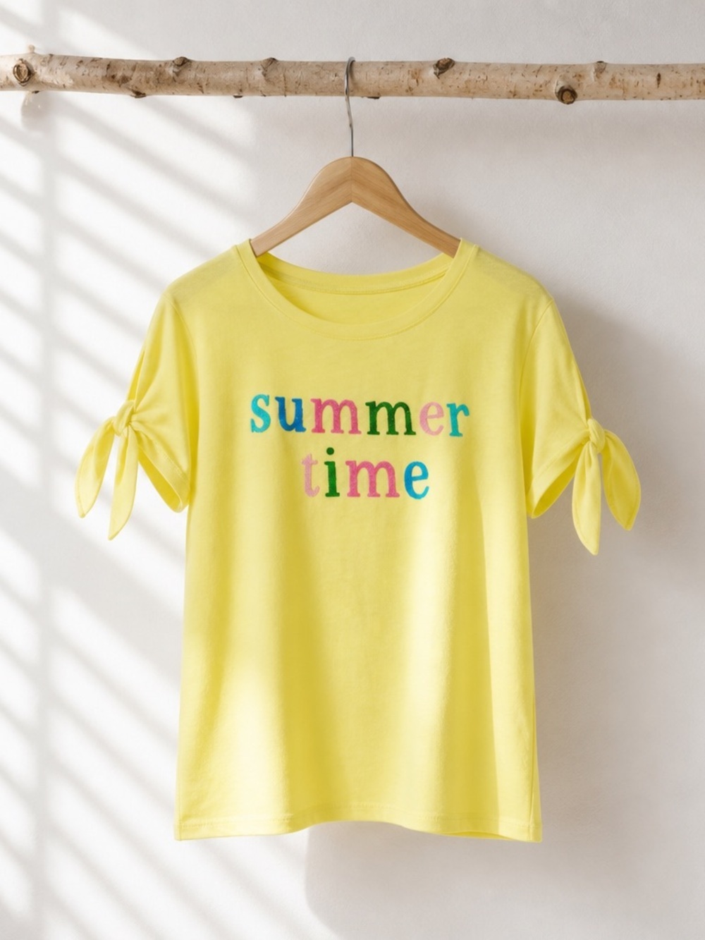 TALBOTS SUMMER TIME CREWNECK TEE